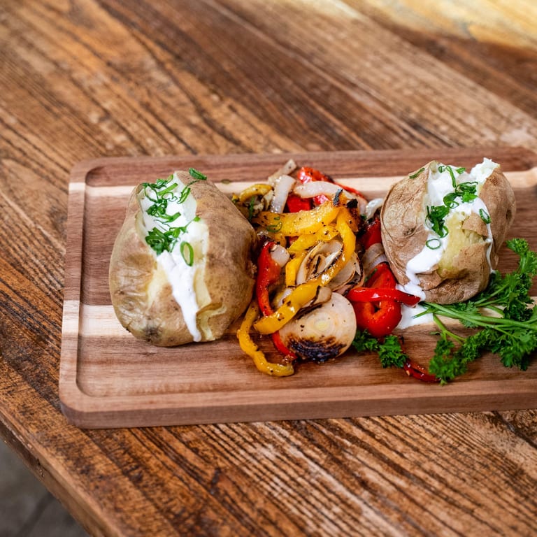 Delicious Baked Potato Options at Our Restaurant